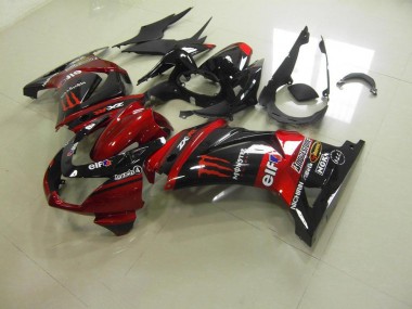 Caramella Rosso Monster Carene Moto Kawasaki ZX 250R 08-12