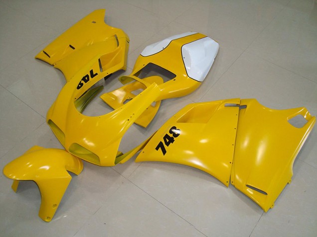 Giallo ABS Plastica Moto & Carenatura Moto Ducati 748 916 996 996S 93-05