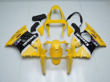 Giallo Arrow Carene Moto Kawasaki ZX6R 00-02