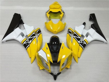 Giallo Bianco Nero Kit Carene Yamaha R6 06-07