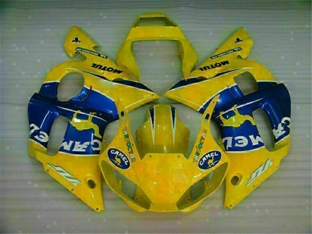 Giallo Blu ABS Kit Carenatura Moto Yamaha R6 98-02