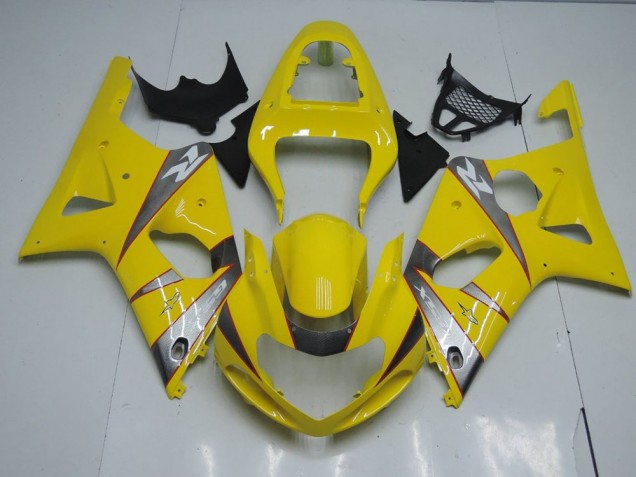 Giallo & Grigio Carene Moto Suzuki GSXR 1000 K1 00-02