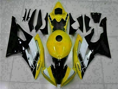 Giallo Nero ABS Kits Carene Moto Yamaha R6 08-16