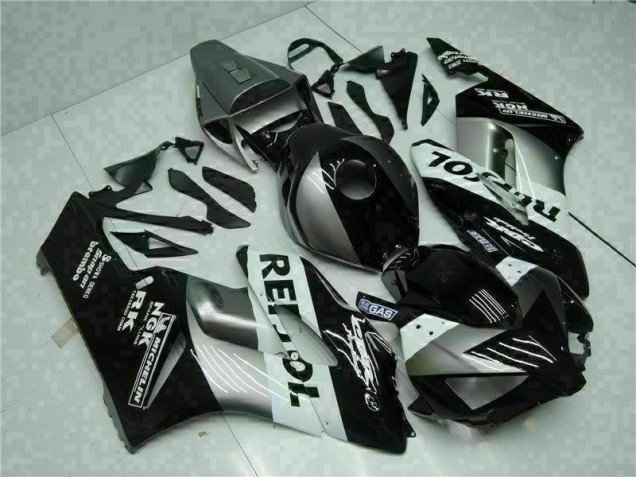 Grigio Nero Repsol ABS Plastica Moto Honda CBR 1000 RR 04-05