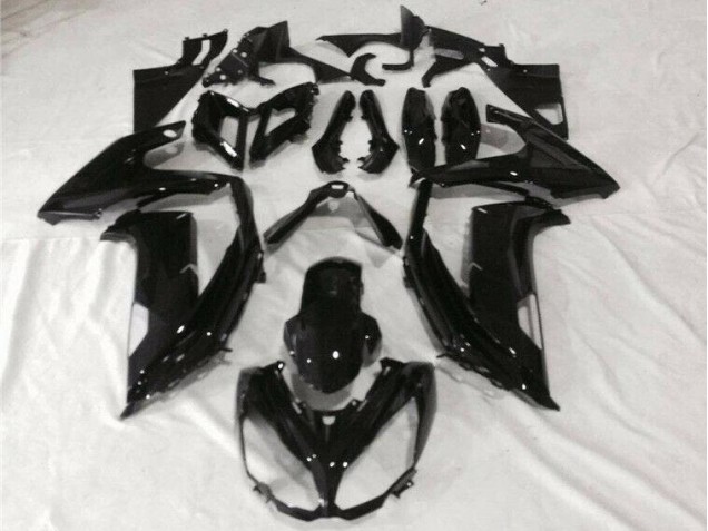 Lucido Nero ABS Kit Carenatura Moto Kawasaki EX650 12-16