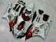 Marrone Bianco Carene Moto Yamaha R6 06-07