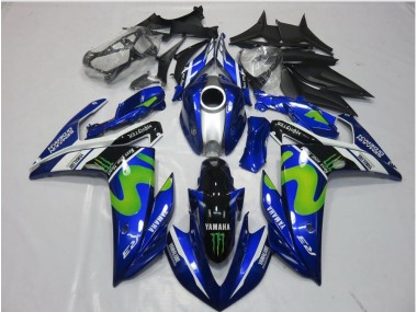 Movistar Carene Moto Yamaha R3 15-22