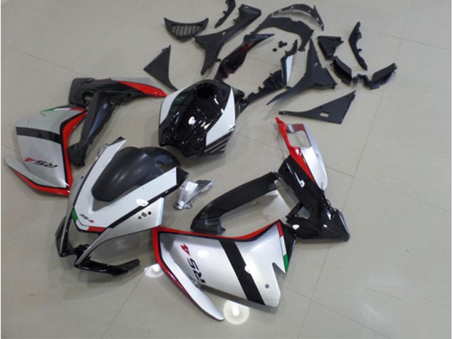 Nero Argento Rosso Kits Carenatura Moto Completa Aprilia RS4 50 125 11-18