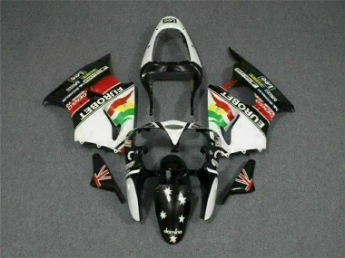 Nero Bianco Eurobet Carene Moto Kawasaki ZX6R 00-02