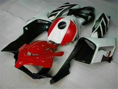 Nero Bianco Kit Completo Carenatura Moto ABS Honda CBR 1000 RR 04-05