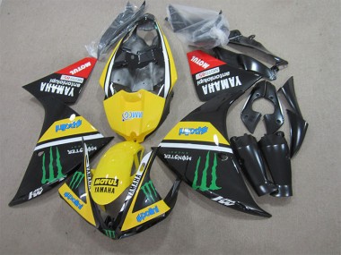 Nero Giallo Motul Monster Carene Moto Yamaha R1 09-11