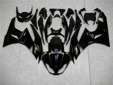 Nero Oro Ninja Carene Moto Kawasaki ZX6R 09-12