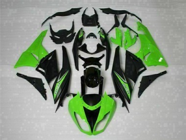 Nero Verde 636 Carene Moto Kawasaki ZX6R 09-12