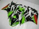 Nero Verde Rosso Carene Moto Kawasaki ZX6R 09-12