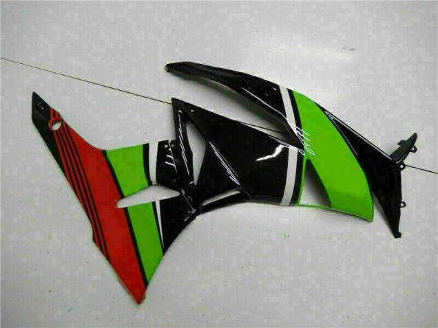 Nero Verde Rosso Carene Moto Kawasaki ZX6R 09-12