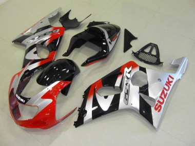 Rosso Argento Carene Moto Suzuki GSXR 1000 K1 00-02