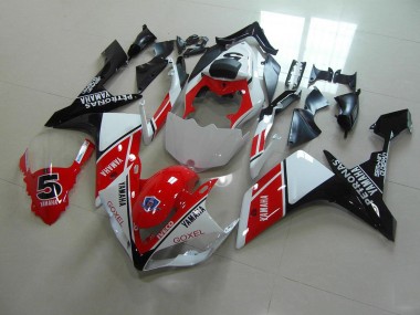 Rosso Bianco Adesivos Carene Moto Yamaha R1 07-08