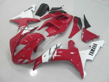 Rosso Bianco Carene Moto Yamaha R1 02-03