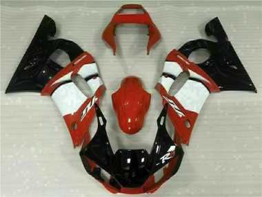 Rosso Bianco Carene Moto Yamaha R6 98-02