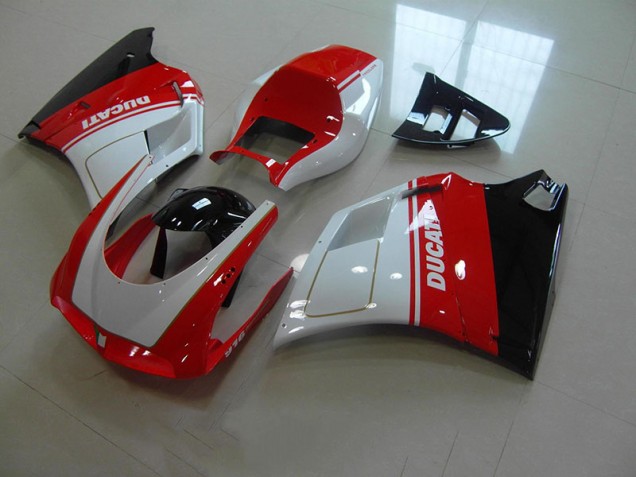 Rosso Bianco Kit Carene Ducati 748 916 996 996S 93-05