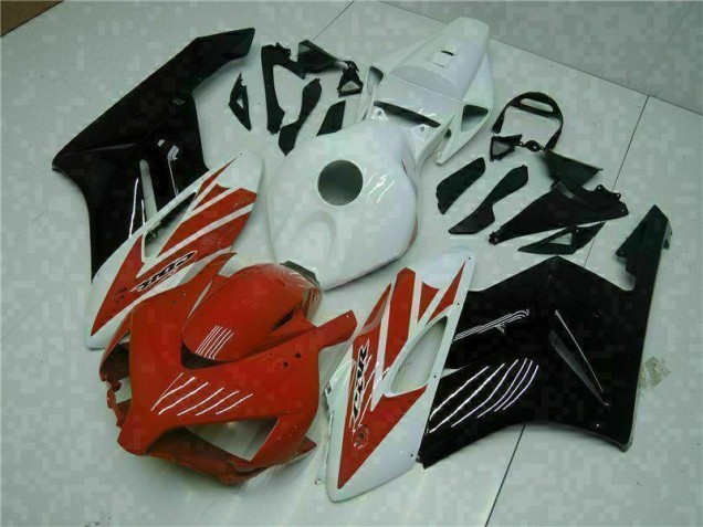 Rosso Bianco Kits Carenatura Moto Iniezione Honda CBR 1000 RR 04-05