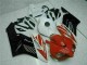 Rosso Bianco Kits Carenatura Moto Iniezione Honda CBR 1000 RR 04-05