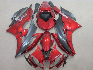 Rosso Kit Carenatura Moto Completa Yamaha R6 06-07