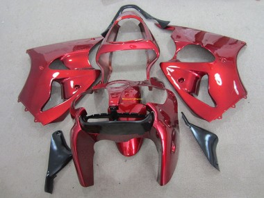 Rosso Kit Carene Moto Kawasaki ZX6R 00-02