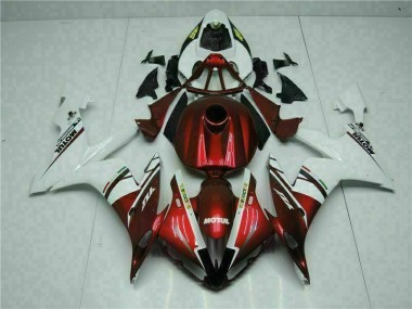 Rosso Kits Carenatura Motocicletta Completo ABS Yamaha R1 04-06