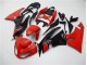 Rosso Nero Carene Moto Kawasaki ZX6R 09-12