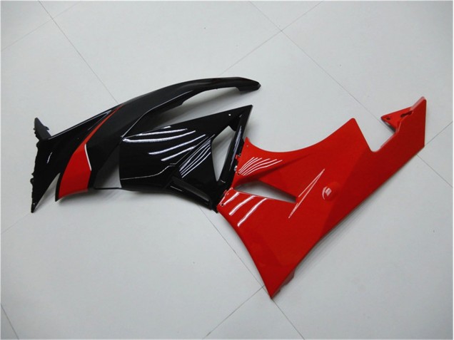 Rosso Nero Carene Moto Kawasaki ZX6R 09-12