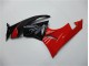 Rosso Nero Carene Moto Kawasaki ZX6R 09-12