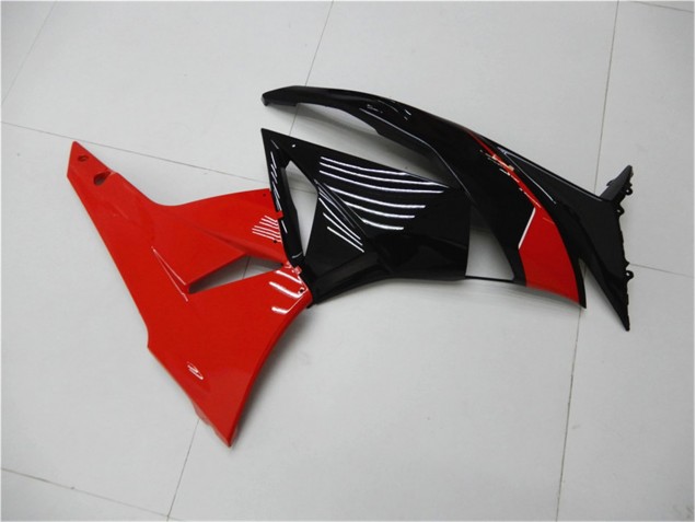 Rosso Nero Carene Moto Kawasaki ZX6R 09-12