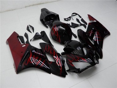 Rosso Nero Carene Moto & Plastica Moto Honda CBR 1000 RR 04-05