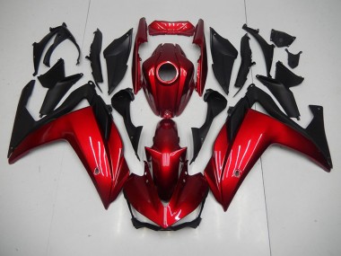 Rosso Nero Carene Moto Yamaha R3 15-22