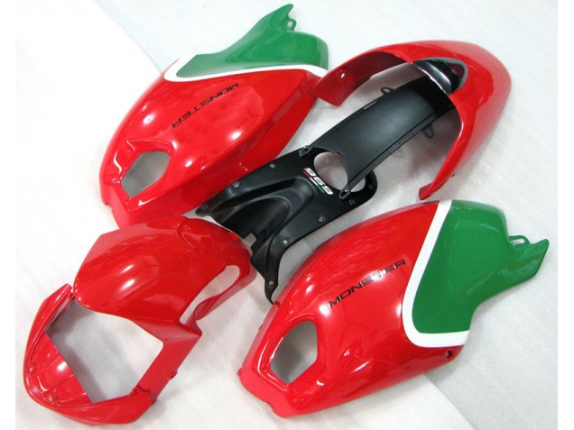 Rosso Verde Monster Carene Moto Ducati Monster 696 08-12