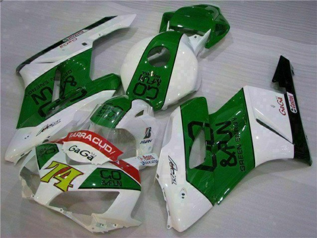 Verde Bianco Carene Moto Honda CBR 1000 RR 04-05