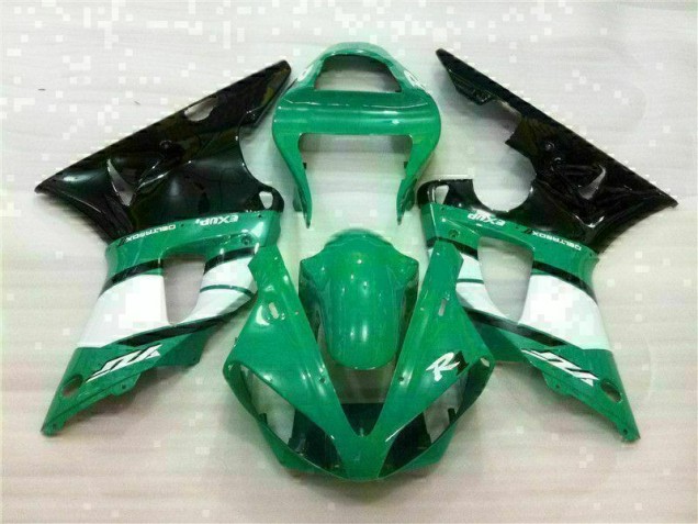 Verde Kits Carenatura Motocicletta Completo ABS Yamaha R1 00-01