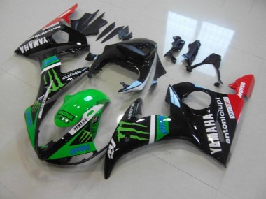 Verde Monster Carene Moto Yamaha R6 03-05