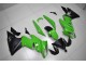 Verde Nero ABS Kits Carena Moto Kawasaki EX650 09-11