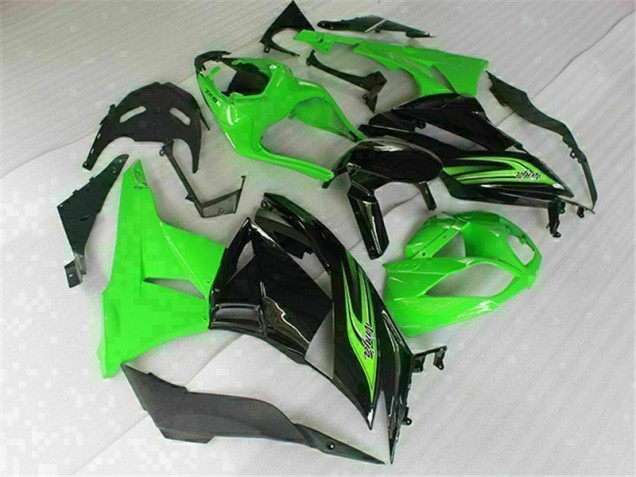 Verde Nero Carrozzeria Moto & Carena Moto Kawasaki ZX6R 09-12