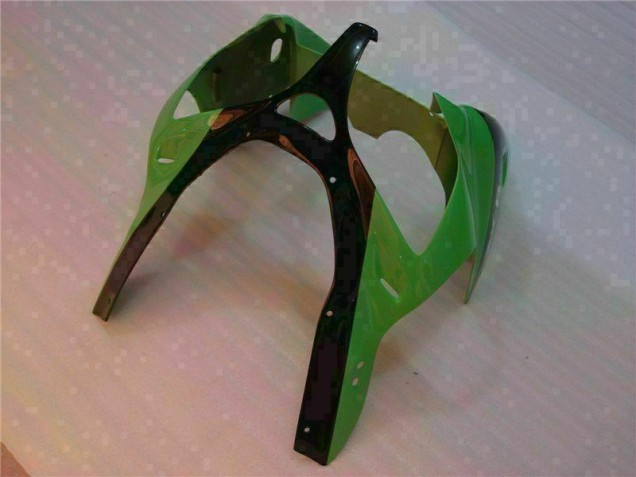 Verde Nero Kit Carenatura Iniezione Kawasaki ZX6R 00-02