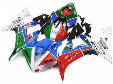 Verde Rosso Blu Bianco Carene Moto Yamaha R1 04-06