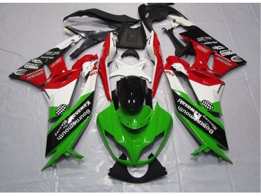 Verde Rosso Carene Moto Kawasaki ZX6R 09-12