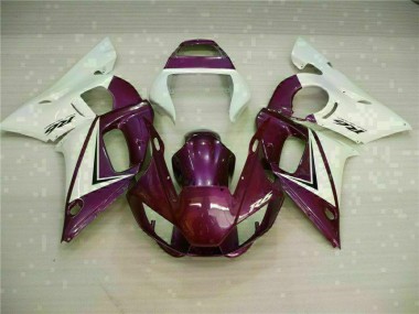 Viola Bianco Carene Moto Yamaha R6 98-02